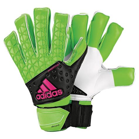 adidas ace zones fingersave allround fußball torwarthandschuhe grün ah7807